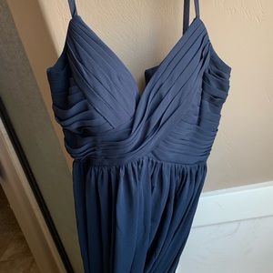New with tags navy blue bridesmaid dress